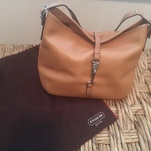 Camel Hobo Coach bag